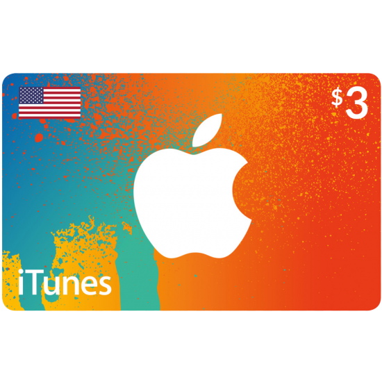 iTunes Gift Card $3 (US)