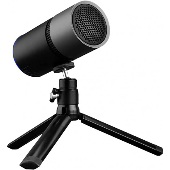 (USED) THRONMAX Pulse Noise Cancelling Streaming 96Khz USB Condenser Microphone for Laptop MAC Windows Cardioid Studio Recording Vocals, Voice Overs,Broadcast,YouTube Videos (Black) (USED)