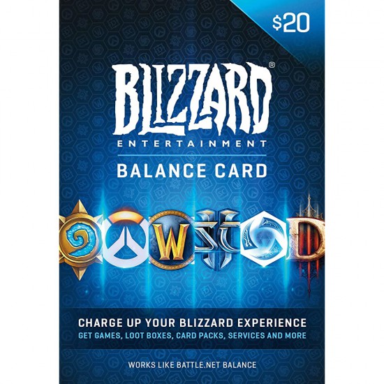 20$ Blizzard Entertainment [Online Game Code]