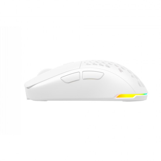 Devo Gaming Mouse - Lit-Two Wireless - White