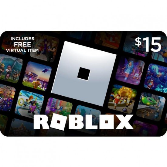 Roblox ( $15 ) Gift Card