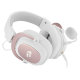 Redragon H510 ZEUS WHITE Pink Gaming Headset 7.1 Surround Sound Memory Foam Ear Pads - 53MM Drivers