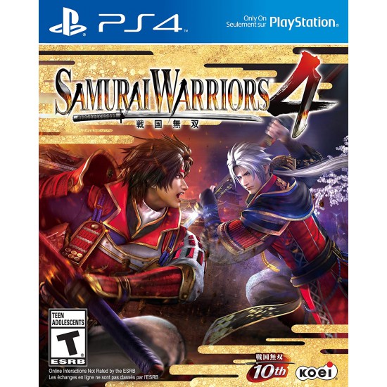 (USED) Samurai Warriors 4 PlayStation 4 (USED)