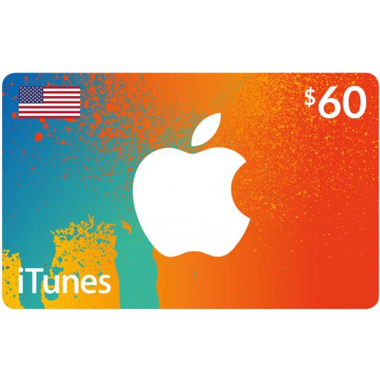 iTunes Gift Card $60 (US)