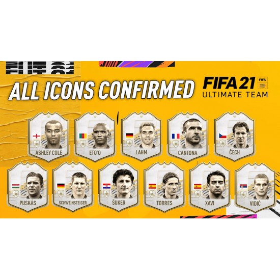 FIFA 21 ICONS (REGION 2)