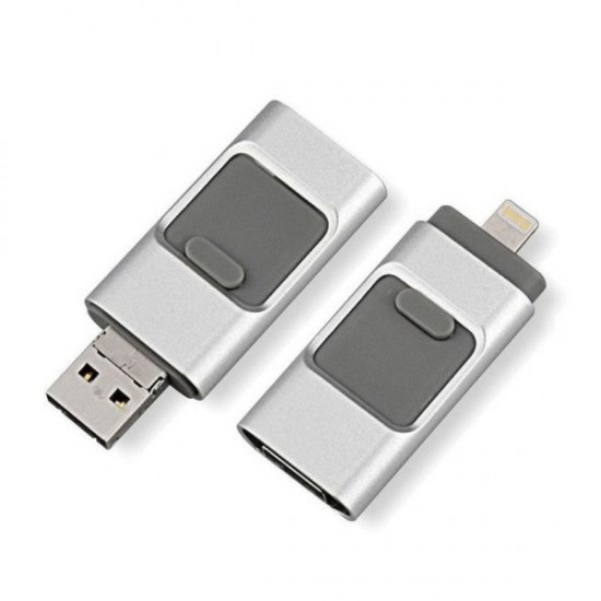 FlashDrive Dual Storage 256GB For IOS and PC