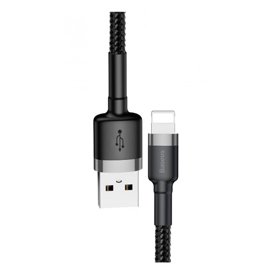 Baseus USB-A To Lightning Nylon Cable 3m - Black