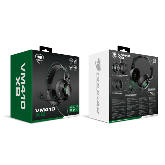 COUGAR VM410 Green XB - Gaming Headset