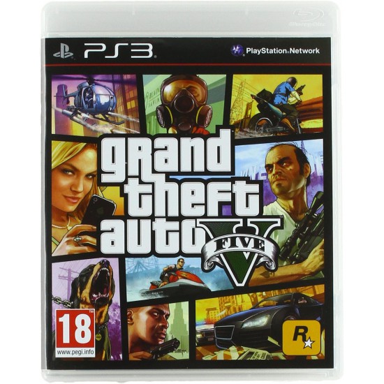 (USED) Grand Theft Auto V for PS3 (USED)