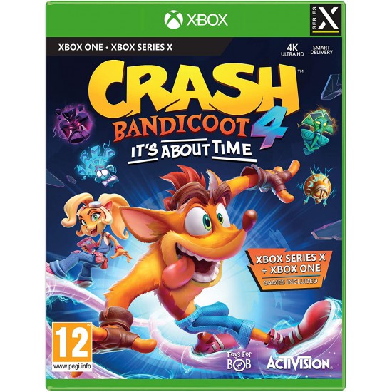 (USED) Crash Bandicoot 4: It's About Time - Xbox One/Series X (USED)