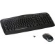 Logitech MK330 Wireless Keyboard and Mouse Combo (Arabic & English, Black)