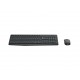 Logitech MK235 Wireless Keyboard and Mouse Combo (Arabic & English, Black)
