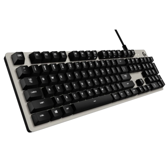 Logitech G413 Mechanical Backlit Gaming Keyboard (ROMER-G, Silver)