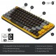 Logitech POP KEYS Wireless Mechanical Keyboard (English, Blast)