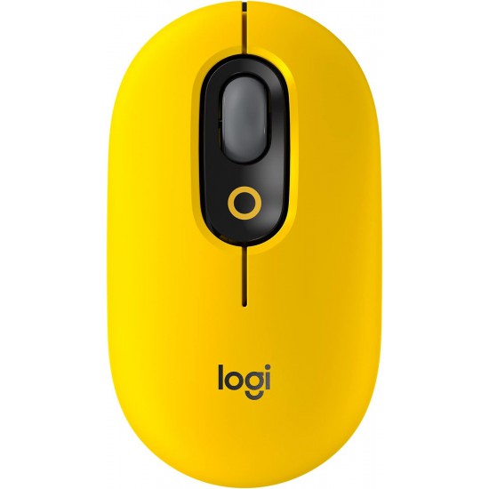 Logitech POP Wireless Mouse with Customizable Emoji (Blast)