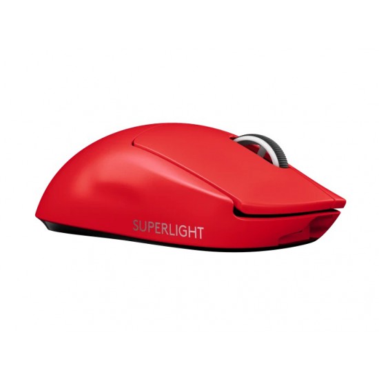 Logitech Pro X Superlight Wireless Gaming Mouse - Red