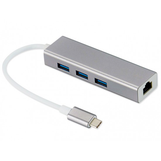 TYPE-C HUB With Ethernet Adapter