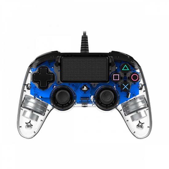 Nacon PS4 Wired Compact Controller BLUE ILLUMINATED