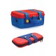 A set of two carry bags Protective Hard Shell Carry Bag for Mario Nintendo Switch Console and Accessories - MARIO