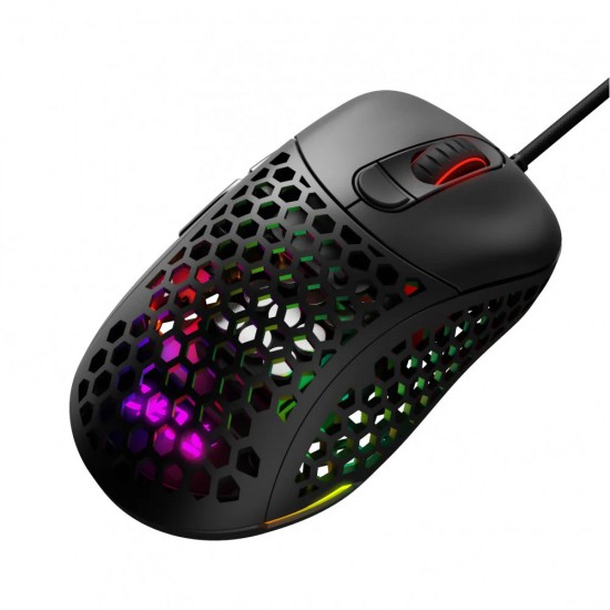 Devo Gaming Mouse - Lit-One - Black