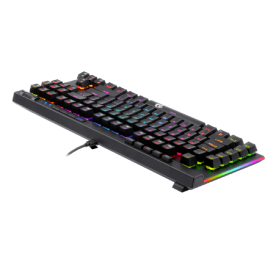 Redragon K587 MAGIC-WAND 87 Keys Compact RGB TKL Mechanical Gaming Keyboard, Type-C Keyboard with 9 Onboard Macro Keys, Detachable Wrist Rest