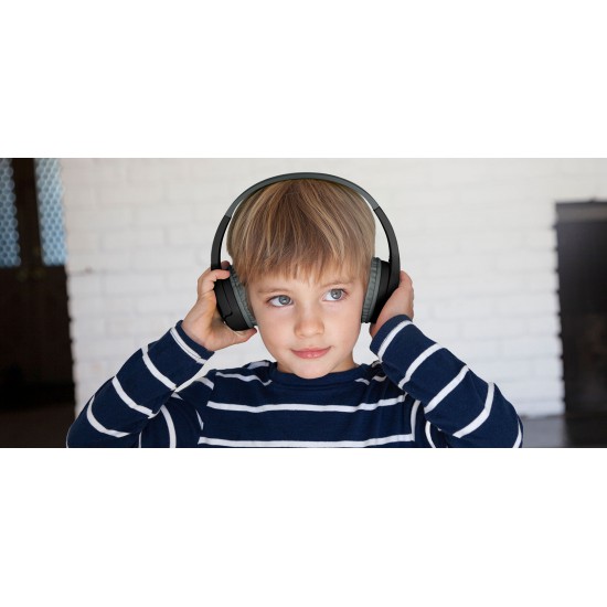 Belkin Kids Wireless On-Ear Headphones AUD002BT Black