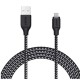 Aukey CB-AM2 Braided Nylon USB 2.0 to Micro USB Cable 2 meter