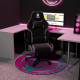 Devo Gaming Floorpad - Pinklicious