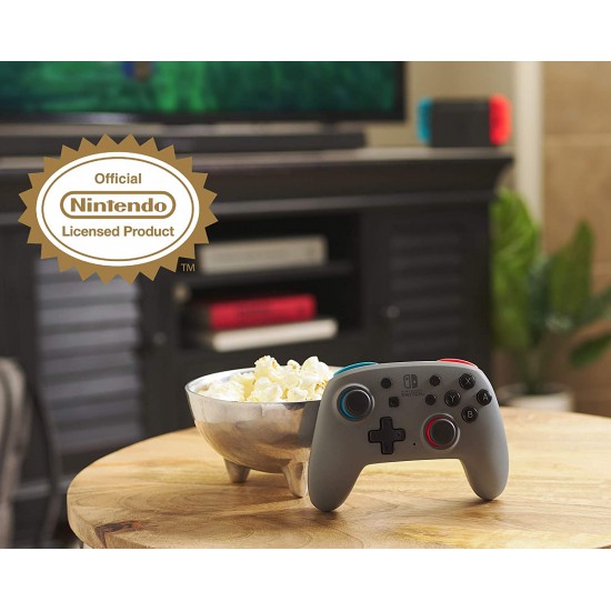 PowerA Enhanced Nano Wireless Controller for Nintendo Switch - Gray