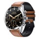 X.cell Elite 1 Smart Watch- Brown Leather Strap