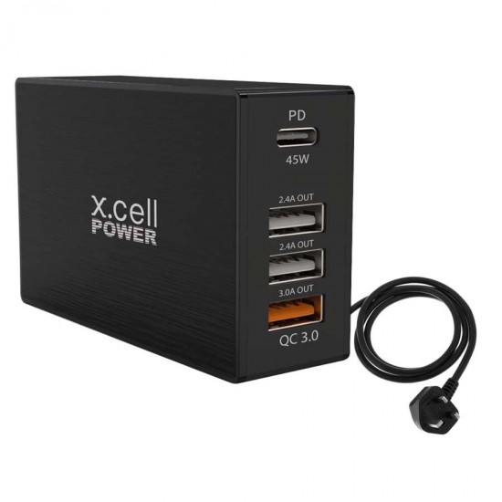 X.Cell HC-63W High Powered Qualcomm Quick Multi Port Charging Station