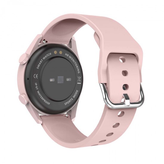X.Cell Smart Watch Classic 3 Talk Lite Pink Silicon Strap