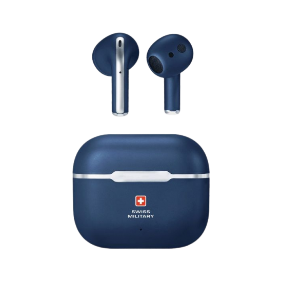 Swiss Military Victor 2 ENC True Wireless Earbuds - Blue