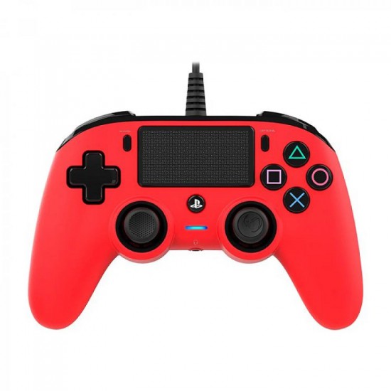 Nacon PS4 Wired Compact Controller - Red