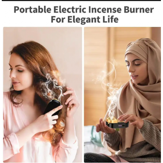 Smart Bukhoor Electric Bakhoor Incense Burner For Hair Clothes
