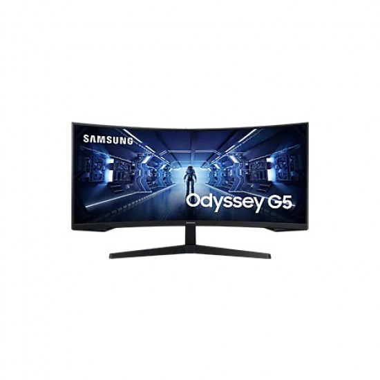Samsung Odyssey G5 (C34G55TWWMXUE) 34 inch 165hz curved gaming monitor 165Hz-1ms-Ultra WQHD (3440 x 1440)