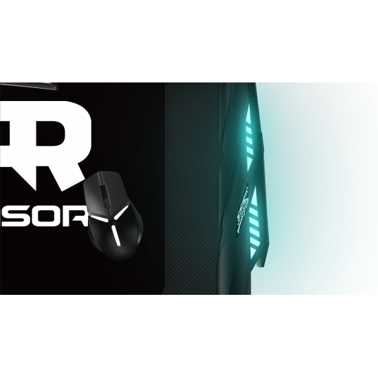RANSOR Gaming Arena Desk with RGB Led Lights- RNSR-GD-ARNA-PRO