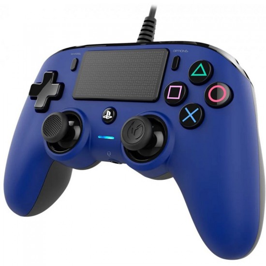 Nacon PS4 Wired Compact Controller - Blue