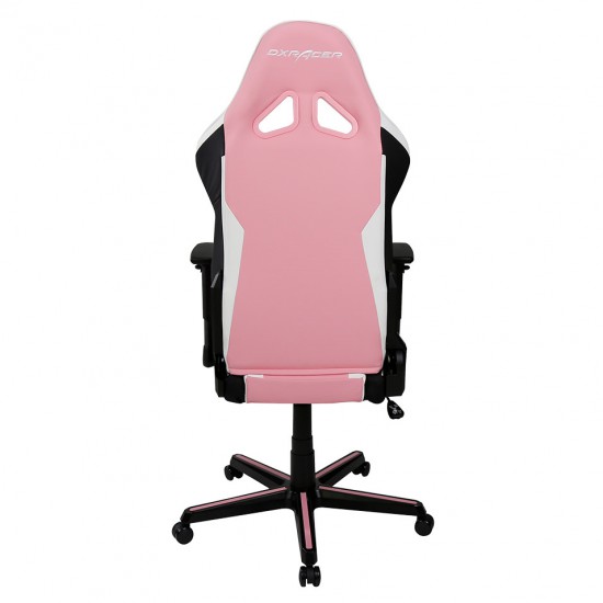 dxracer pink paw print gaming chair