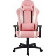 DXRacer Pink Paw Print Conventional Gaming Chair