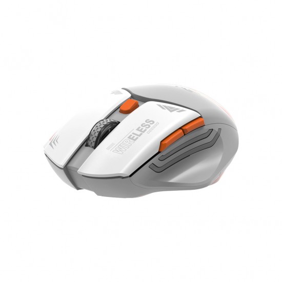 Porodo Gaming Wireless Mouse Gaming Design (1600DPI, Gray)