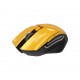 Porodo Gaming Wireless Mouse Gaming Design (1600DPI, Yellow)