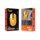 Porodo Gaming Wireless Mouse Gaming Design (1600DPI, Yellow)