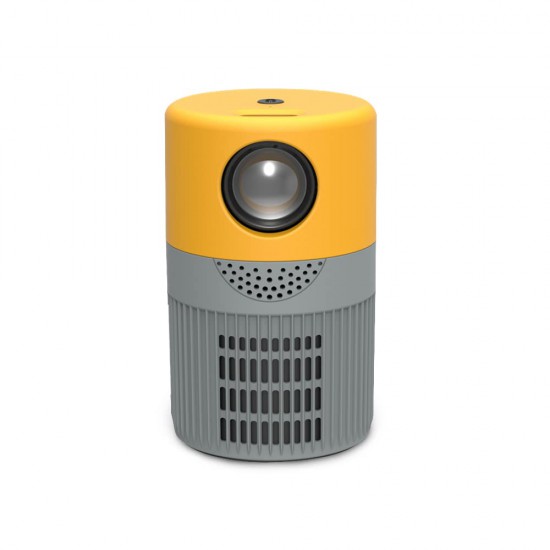 Borrego T400 LED Mini Projector Black and Yellow