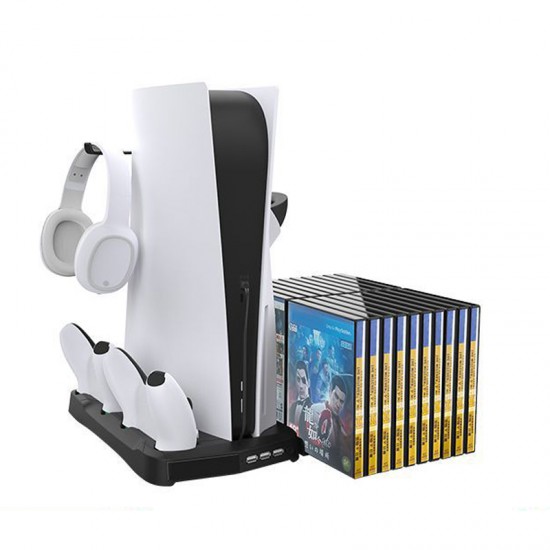 KJH Multifunction Charging Stand With Cooling Fan For PS5