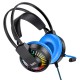 Hoco Stereo Gaming Headphone (Colorful LED, W105 - Blue)