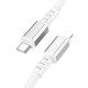 Hoco USB-C to Lightning (20W) Cable (1m/3.2ft White, X85)