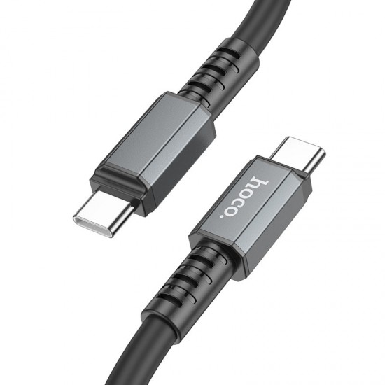 Hoco USB-C to USB-C (60W) Cable (1m/3.2ft Black, X85)