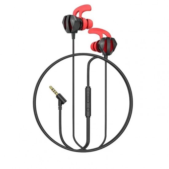Hoco Gaming Wire Control Earphones with Mic (M105)