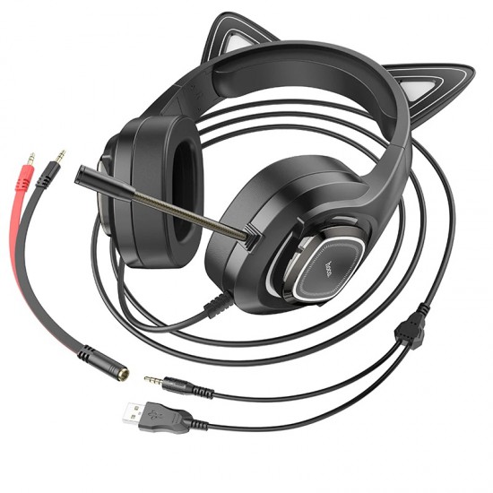 Hoco Gmaing headset (W107 - Black)